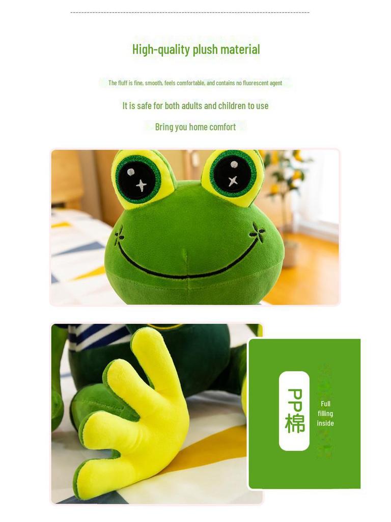 Милая плюшевая игрушка «Парочка лягушек» — праздничный подарок для девочек 