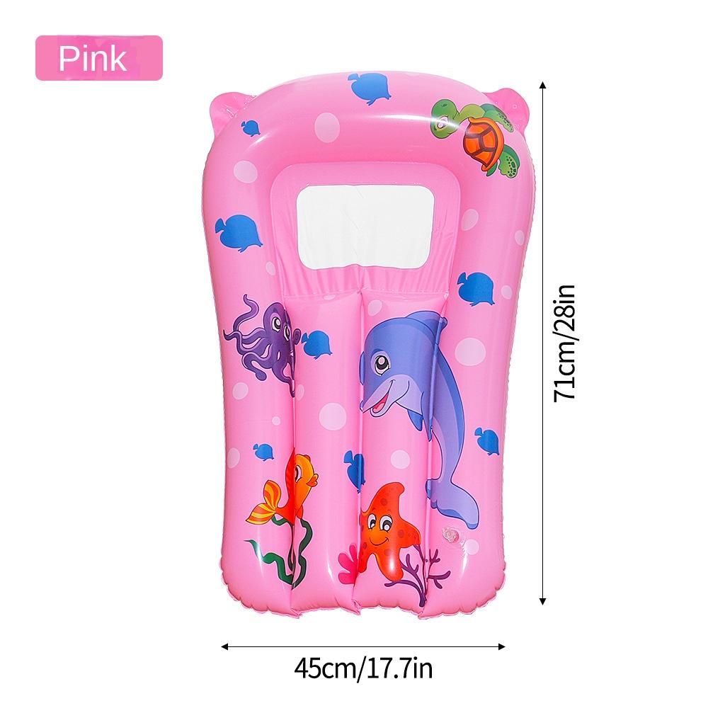 Children Inflatable Surfboard Toys Inflatable Swimming Pool Swimming Ring Water Floating Ring Water Hammock Water Play Equipment