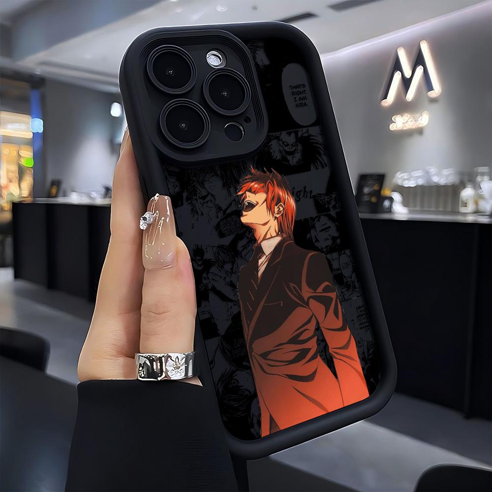 Чехол для телефона Anime DEATH NOTE Миса Аманэ для iPhone 17 16e 16 15 14 13 12 11 Air Pro Max Mini XR XS X 7 8 6 6s Plus Мягкий ТПУ Задняя панель
