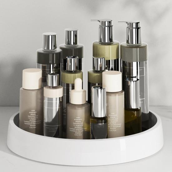 Lazy Susan поворотный органайзер для специй вращающийся на 360 градусов большой емкости нескользящий держатель для хранения