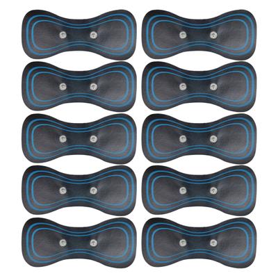 Yousheng 10 шт./компл. Электрический импульсный массажный пластырь для шеи, облегчение боли в шее и спине, 8 режимов, 19 уровней интенсивности, успокаивающий боль шейный массажный пластырь