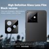 IMAK For Honor X60 GT 5G Camera Lens Protector Tempered Glass HD Clear Lens Film (Black Version)