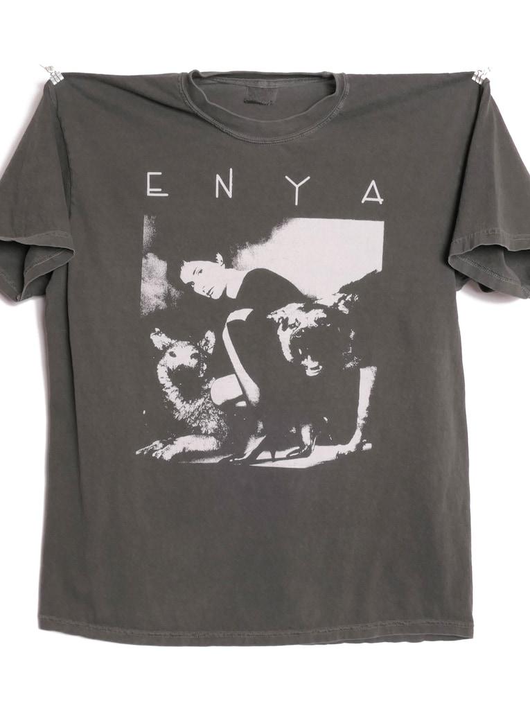 Футболка с изображением певицы Enya и группы The Celts, с водяным знаком Orinoco Flow Sail Away Shepherd Moons the Memory Of Trees, плотная, с изображением стаи волков, женская, размер XL