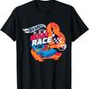 Hot Wheels - You Make My Heart Race Orange Heart Loop T-Shirt