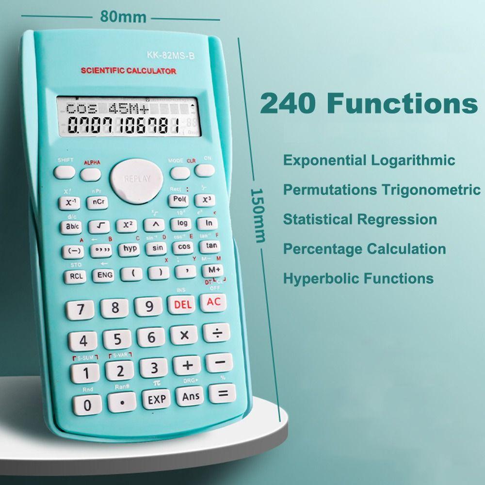 Стандартный функциональный калькулятор 2-строчные математические калькуляторы для студента и учителя