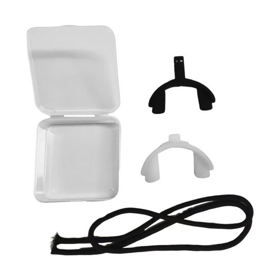 2 шт. антихраповый мундштук многоразовый мужской женский универсальный уменьшающий храп капа для рта лучший ночной сон антихраповое устройство