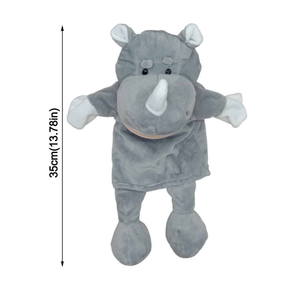 Тигр Обезьяна Кролик Животное Ручная кукла 35 см Ролевые игрушки для пальцев Дети Подарки на день рождения