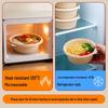 Degradable Corn Starch Round Lunch Box with Lid