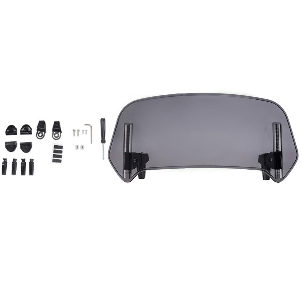 High Resistance Against Sand Motorcycles Windscreen Easy Carry Foldable Design for Commuters Tourers Outdoor Activities