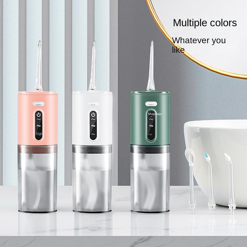 Портативный USB-ирригатор для полости рта с водяной нитью, 280 мл, электрическое устройство для чистки зубов, 3 режима, водонепроницаемый ирригатор