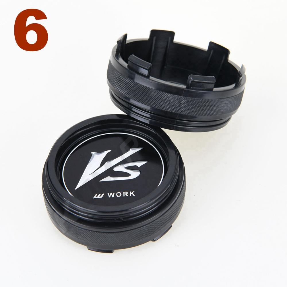 DBS3 4PCS 61MM OD / 57.5MM ID Sport Rim Cap WORK EMOTION MEISTER VS Sticker Centre Cap Rim Wheel Cover Cap Hubcaps