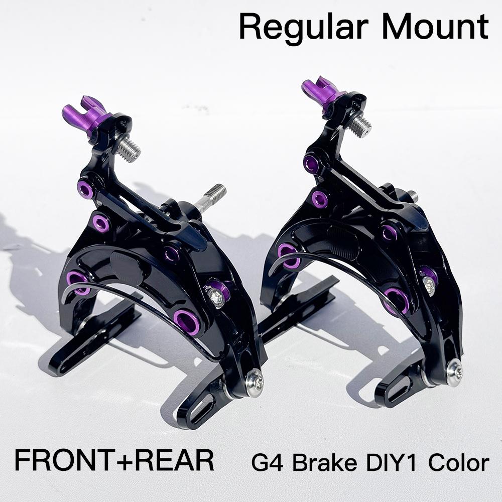 2025 DIY G4 Brake Road Bike Brake 92g/96g Road Time Trial Triathlon Gravel Bicycle V-Brake Caliper Direct Mount Brake Red R9100