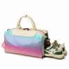 Gradient Fitness Bag Dry and Wet Separation Yoga Bag Large Capacity Travel Bag Separation Shoes Bags