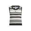 Originals Knit Striped Tank Top With Logo Embroidery Women Tops Black JI7051