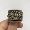 Chinese Tibet Silver Handmade Bat Thumb Rings Decoration Gift Old Collection