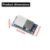 DC-DC DC 2.7-13V 6A Boost Module DC 5-32V 5A Step-down Mini Power Module 3.3V 5V 9V 12V Fixed Output Drone Aeromodel BEC