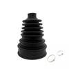 CV Joint Boot Kit Universal Rubber Seal Flexible Telescopic Sleeve Covers for Car and Truck Repair