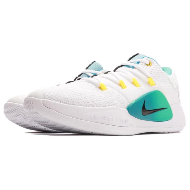 Nike Кроссовки Hyperdunk X Low EP Белые с градиентом цвета морской волны FN3441-101