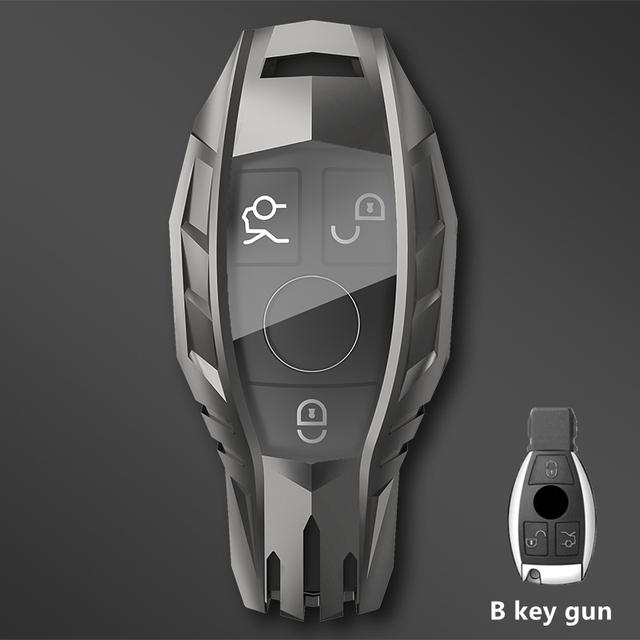 Чехол для ключей автомобиля из цинкового сплава для Mercedes Benz AMG ACES серии E200L E300L C260L E260 W204 W212 W176 CLA GLA автомобильные аксессуары