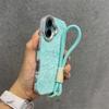 Роскошный бархатный модный чехол Ins для iPhone 16 Plus 15 14 13 12 Pro Max 11, противоударный шелковый фланелевый чехол для ремешка