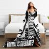 Dr Gregory House MD Warm Soft Blanket  Travel Office Plush Throw Blanket Graphic Outdoor Flannel Bedspread Sofa Bed Cover