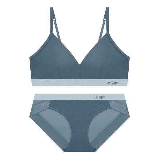 [SET] Комплект трусиков-бюстгальтеров-бралетт Nature No-Wire - 6 цветов