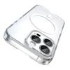 For iPhone 16 Pro Max Phone Case, Magnetic Shockproof Transparent Cover for iPhone 16 Pro Max