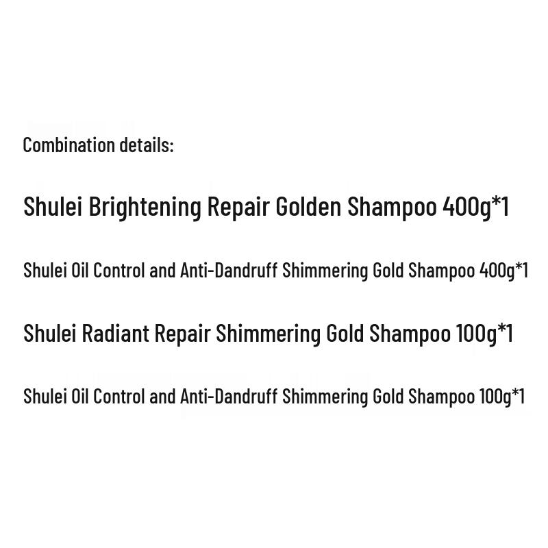 Sulei Shuojin Anti-Dandruff & Oil Control Shampoo Gift Set