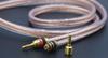 KK Cable Штекер из чистой меди Аудио 12AWG x 2 5N OFC Чистый Динамический 700 жил x 1 Пара Комплект Штекер типа «банан» Штекер типа «банан» Mukjipa-Cable-2.2 Кабель, (измерительный прибор) Проводники,