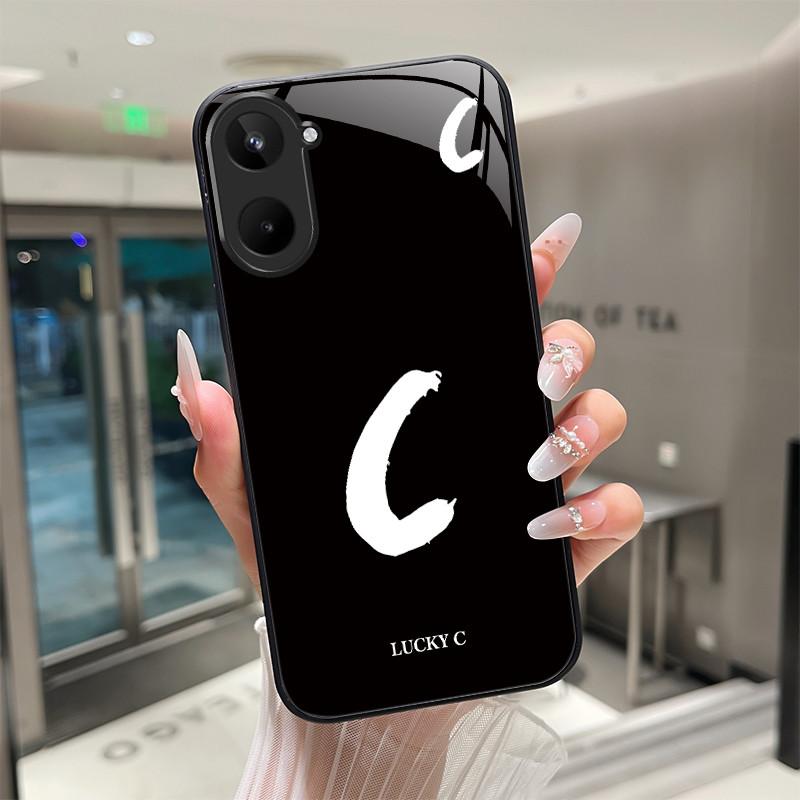 Чехол Для Realme 10 Pro Plus 4G 5G Счастливыми Буквами Задняя Крышка Capa Для Realme10 10Pro 10Pro+ Закаленное Стекло Мягкий ТПУ Защитный Fundas
