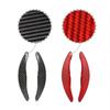 Pair Carbon Fiber Steering Wheel Shift paddle Extend For Porsche Cayenne 15-20