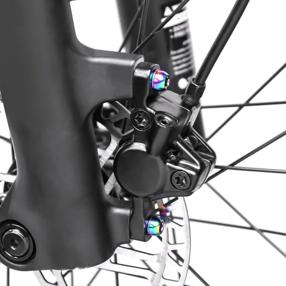 M6 Bicycle Handlebar Screws Stainless Steel Bicycle Disc Brake Caliper Bolt Bike Handlebar