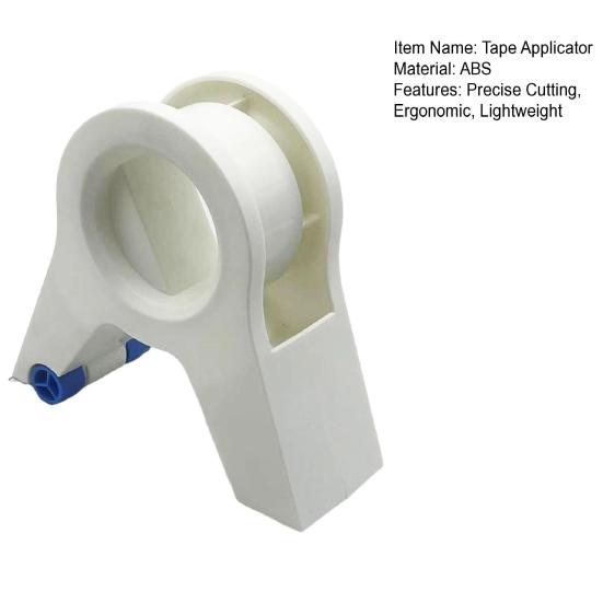 Инструмент для нанесения малярной ленты Двойной ролик Резак для ленты для плавного нанесения Компактный портативный диспенсер для ленты для домашних покрасочных проектов