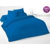 Fitted Sheet - VICTOR - 90x190 Cm - 100% Cotton - Blue - 25 Cm Gusset