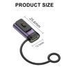 Магнитный адаптер для магнитной зарядки N52, Г-образный (90°) USB-C конвертер для Xiaomi Smart Band 8/9/10/Pro/Redmi Watch 4/5