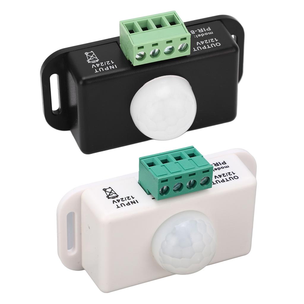 Датчик положения тела. Регулируемый по времени задержки инфракрасный датчик движения. 6 А, 12‑24 В.