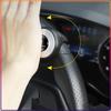JOEFR1 360 Degree Rotating Car Steering Wheel Booster Steering Wheel Knob Ball Caps For Mercedes Benz C200 C230 C240 C250 C280 C300