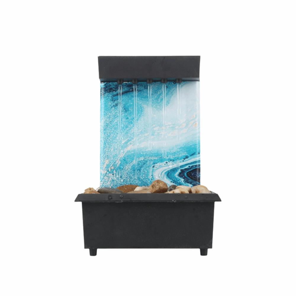 Battery/Plugged in Water Fountain Circulating Water Flow Waterfall Decoration  Living Room