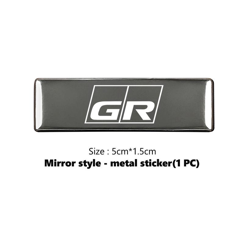 Car Styling Body Trunk Sticker Badge Auto Decoration Accessories For S3 Supra Aygo Prado RAV4 Hilux Yaris Corolla 4Runner JH3