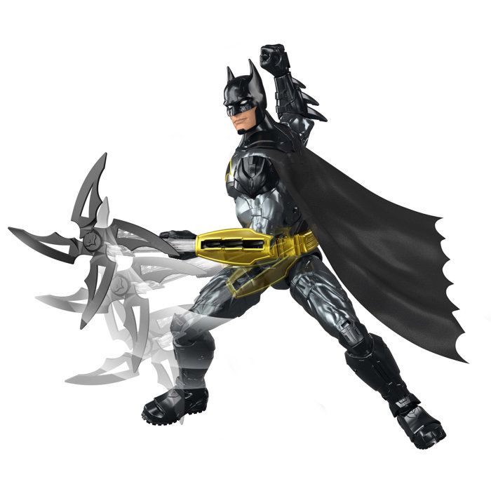 Figurine articulée - DC - Batman Ennemi du Crime 30 cm - Plus de 25 sons et phrases - 4 armes incluses - Dès 4 ans