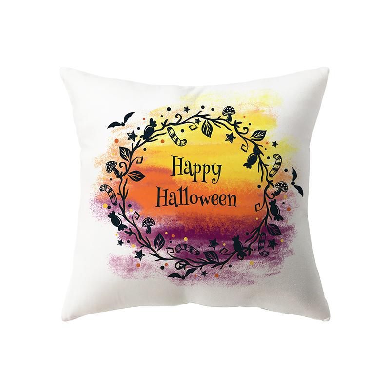 Подушка с принтом тыквы на тему Хэллоуина, чехол для дивана, праздничный подарок, украшение для вечеринки, домашний декор