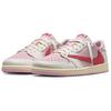 Кроссовки мужские Travis Scott x Air Jordan 1 Retro Low OG Sail Tropical Pink Tropical-Pink-Shy-Pink-Muslin IQ7604-101