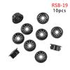 10pcs/set Plastic Cable Hole Cover Furniture Dust Plug Buckle Office Computer Table Grommet Wire Passing Line Outlet Rings