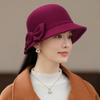 Bowler Hat Ladies Vintage Elegant Wool Hat