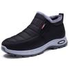 Cotton Shoes for Male Couples Cotton Boots for Warmth Men's Shoes with Cross-border Fleece and Thick Short Boots Thick Soled Snow Boots