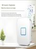 Wireless Doorbell Kit: One Transmitter, Two Long-Range Receivers, Waterproof, Smart Self-Powered, Ideal for Elderly Call.