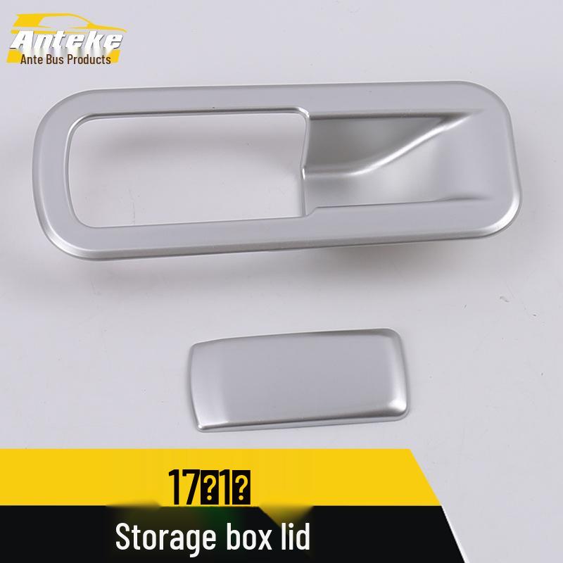 17-1 Series Car Interior Storage Box Lid and Glove Box Handle Sequin Decorations