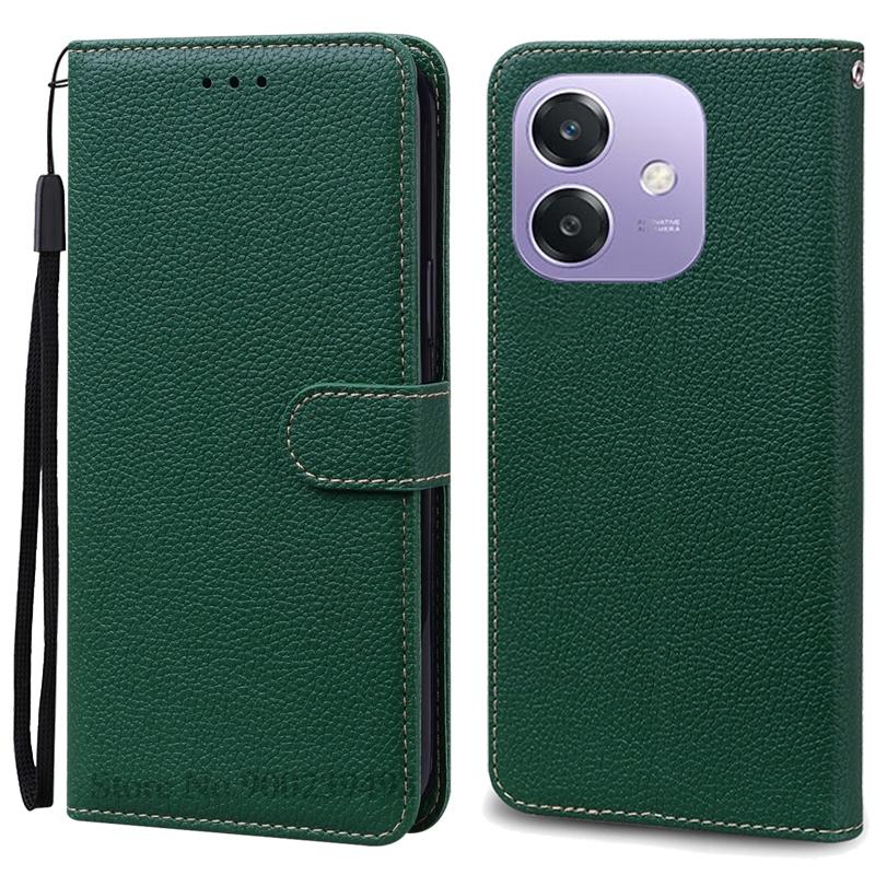 For OPPO A40 Case Flip Leather Wallet Covers For OPPO A40 Case Soft Silicone Book Cover For OPPO A 40 A40M Case Coque Fundas
