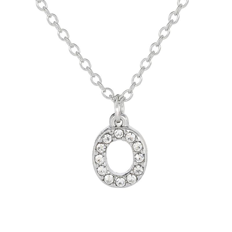 Модная блестящая подвеска-шарм с буквой от A до Z, ожерелье с 26 инициалами, алфавитом, именем, цепочка для ключицы, праздничное ювелирное украшение, подарок