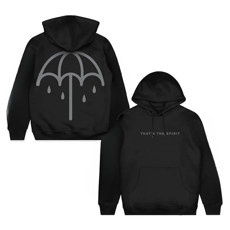 Leap Horizon Bring Me The Horizon Черный Металл Худи Свободного Кроя Для Мужчин и Женщин Топ